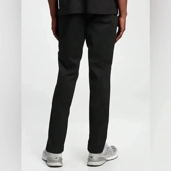 GAP Mens Pants Modern Slim Fit Chinos Khakis GapFlex Black Size 31x32 - Picture 4 of 15